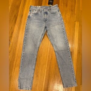 Levi's 501 High Rise Skinny Jeans